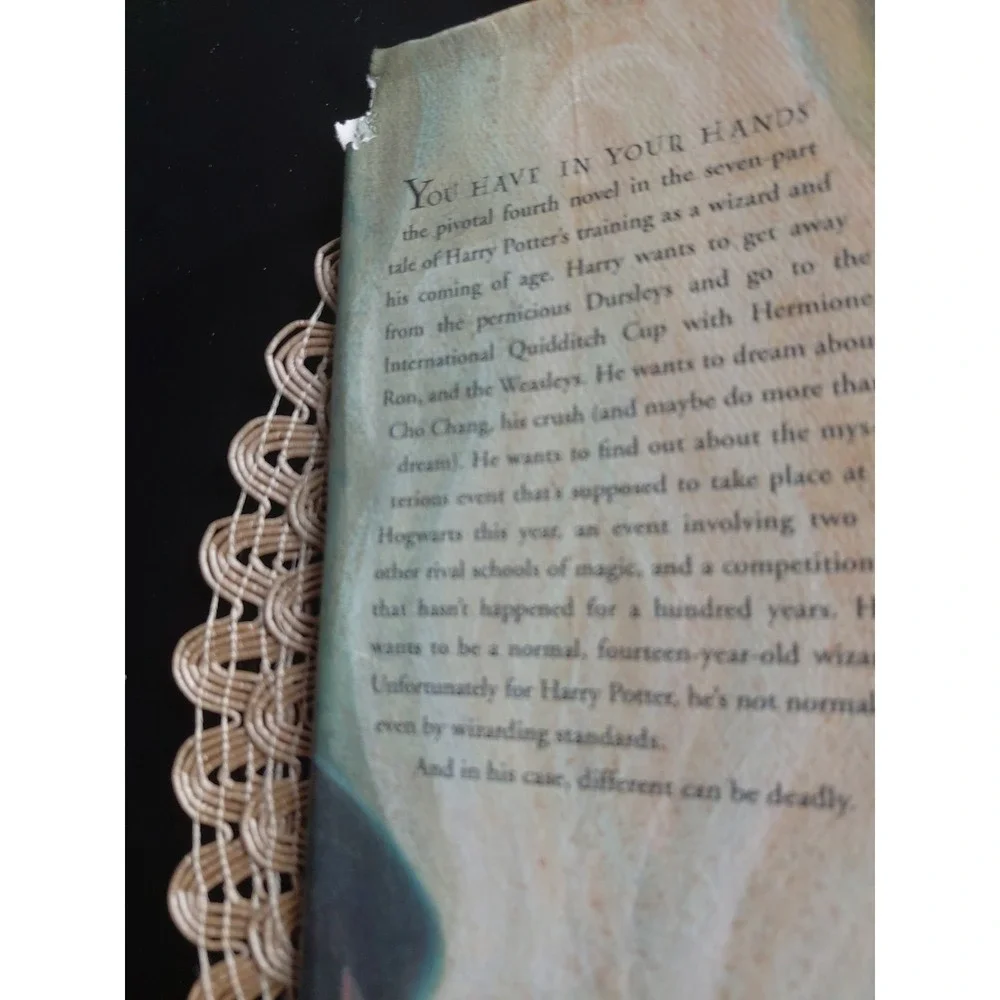 Harry Potter and the Goblet of Fire by J. K. Rowling (2000, Hardcover)US 1st ED